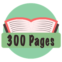 Reading Cords Challenge 300 Pages Badge