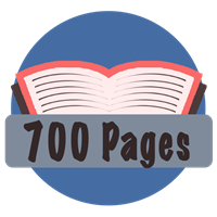Reading Cords Challenge 700 Pages Badge