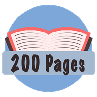 Reading Cords Challenge 200 Pages Badge