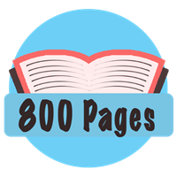 Reading Cords Challenge 800 Pages Badge