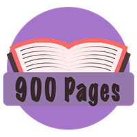 Reading Cords Challenge 900 Pages Badge