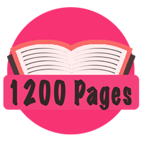 Reading Cords Challenge 1200 Pages Badge