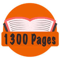 Reading Cords Challenge 1300 Pages Badge